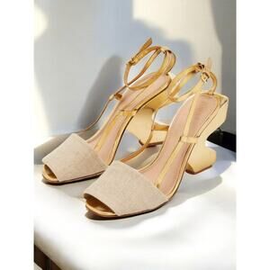 Tory Burch Curio Curve Heel Sandal Size 6M